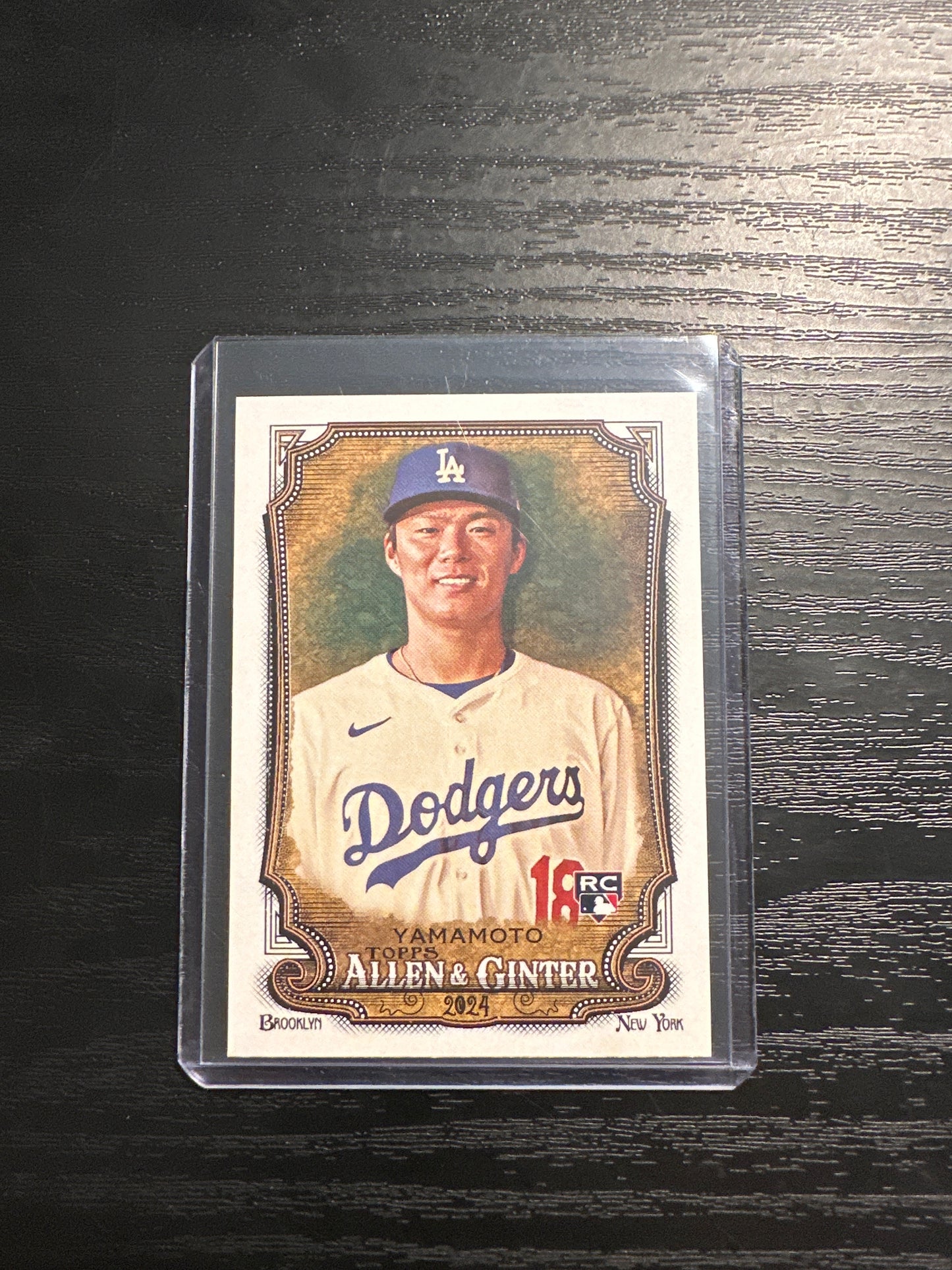 2024 Allen & Ginter Yoshinobu Yamamoto RC Rookie #201 Dodgers